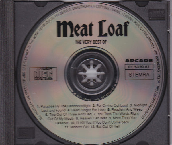 Meat Loaf : Paradise By The Dashboardlight - The Very Best Of (CD, Comp)