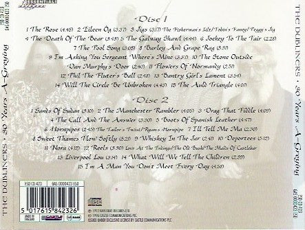The Dubliners : 30 Years A-Greying (2xCD, Album, RE)