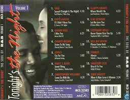 Various : Tonight's The Night - The Soul Of R&B Volume 1 (CD, Comp)