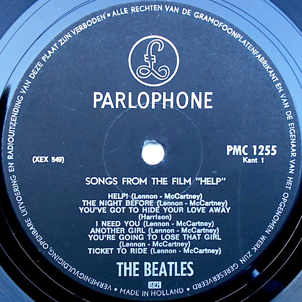 The Beatles : Help! (LP, Album, Mono, 1st)