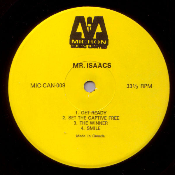 Gregory Isaacs : Mr. Isaaccs (LP, Album)