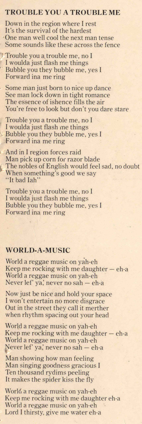 Ini Kamoze : Ini Kamoze (LP, MiniAlbum)