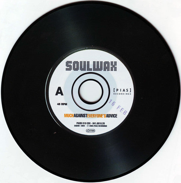 Soulwax : Much Against Everyone's Advice (CD, Album + CD, Comp + Ltd, RE)