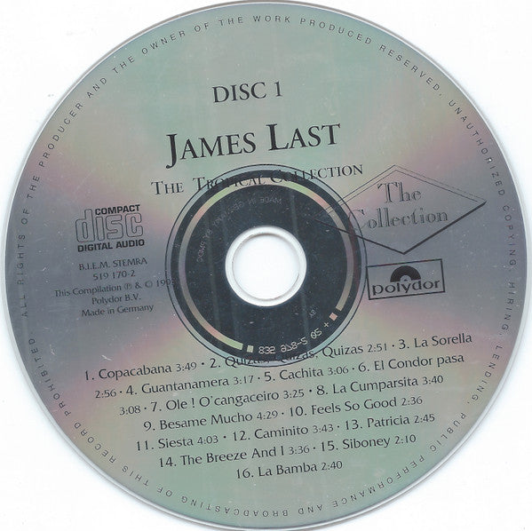 James Last : The Tropical Collection (2xCD, Comp)