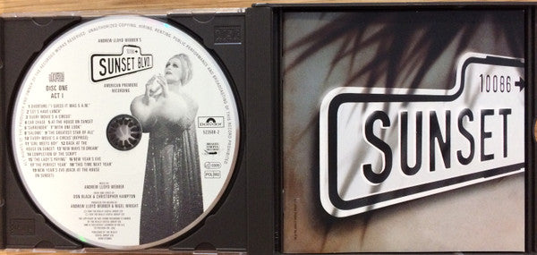 Andrew Lloyd Webber - Sunset Boulevard 1994 Los Angeles Cast : Sunset Boulevard (American Premiere Recording) (2xCD, Album)
