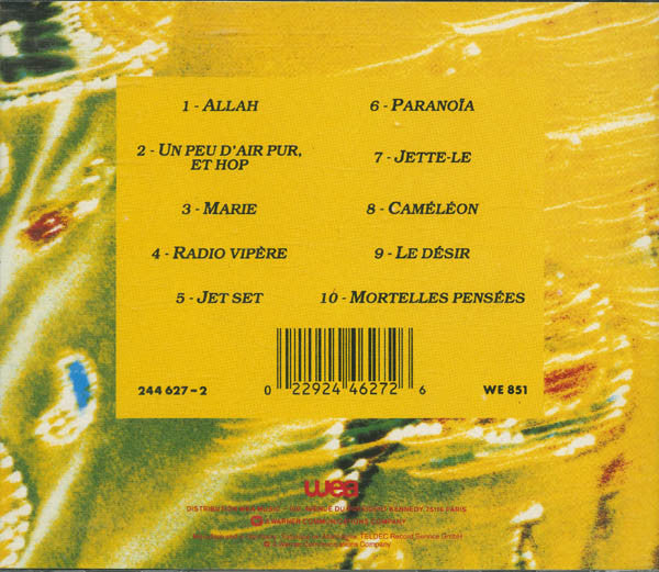 Véronique Sanson : Moi, Le Venin (CD, Album)