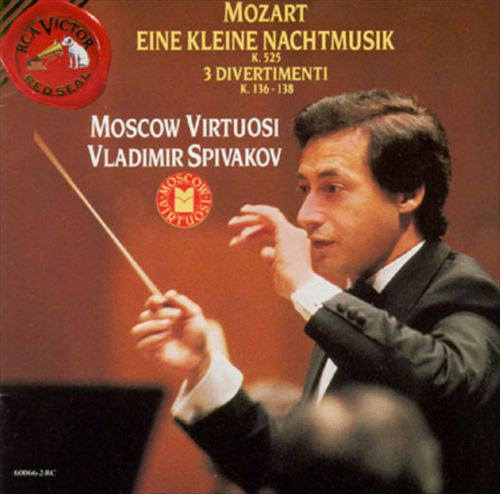 Wolfgang Amadeus Mozart, Moscow Virtuosi, Vladimir Spivakov : Eine Kleine Nachtmusic / 3 Divertimenti (CD, Album, Club)