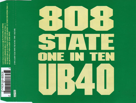 808 State / UB40 : One In Ten (CD, Single)