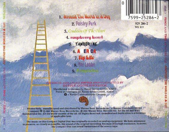 Prince And The Revolution : Around The World In A Day (CD, Album, RE)