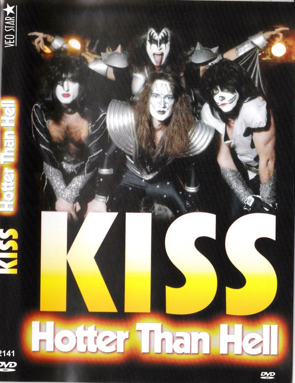 Kiss : Hotter Than Hell (DVD, Unofficial, PAL)
