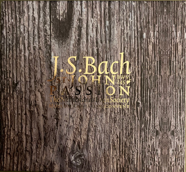 Johann Sebastian Bach - De Nederlandse Bachvereniging, Jos Van Veldhoven : St. John Passion BWV 245 (2xSACD, Hybrid, Multichannel + Box)