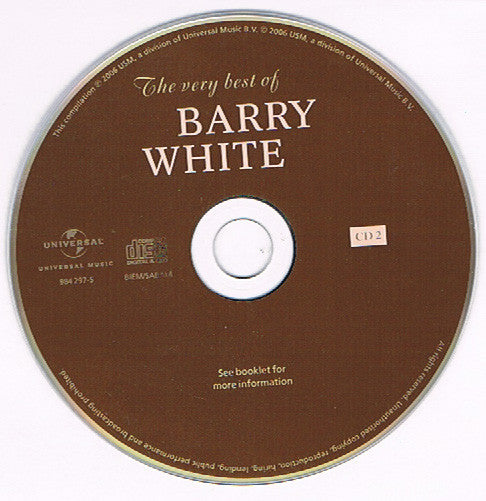 Barry White : The Very Best Of Barry White (2xCD, Comp)