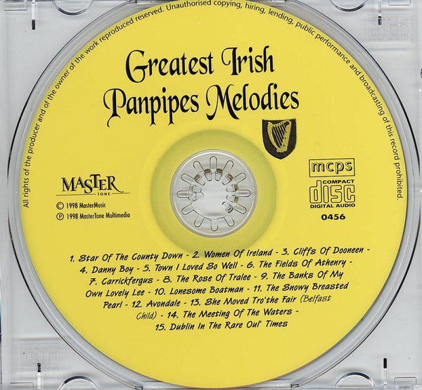 Unknown Artist : Greatest Irish Panpipes Melodies (CD, Comp)