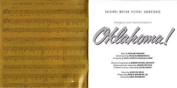 Rodgers & Hammerstein : Oklahoma! Original Motion Picture Soundtrack (CD, RM)