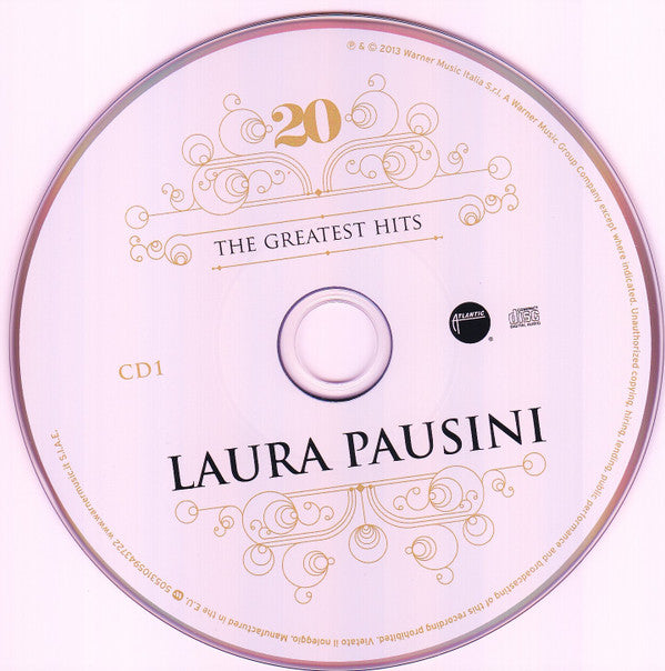 Laura Pausini : 20 The Greatest Hits (2xCD, Comp)