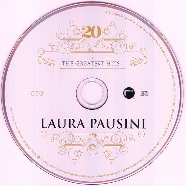 Laura Pausini : 20 The Greatest Hits (2xCD, Comp)