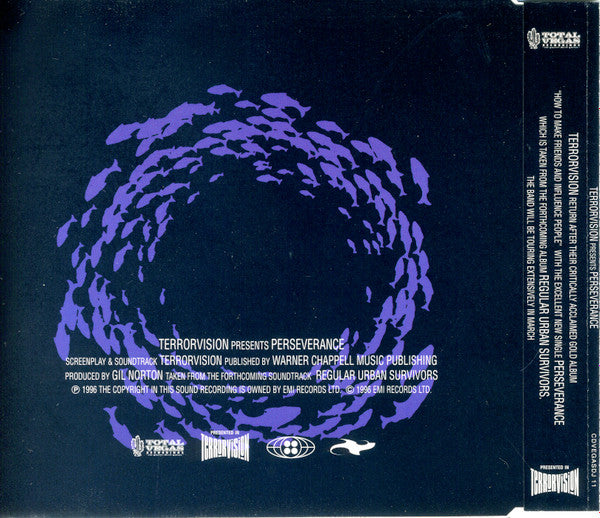 Terrorvision : Perseverance (CD, Single, Promo)