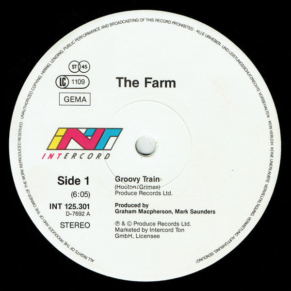 The Farm : Groovy Train (12")