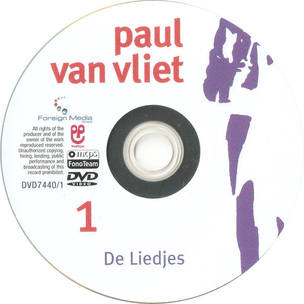 Paul van Vliet (2) : In De Optocht Door De Tijd (3xDVD-V)