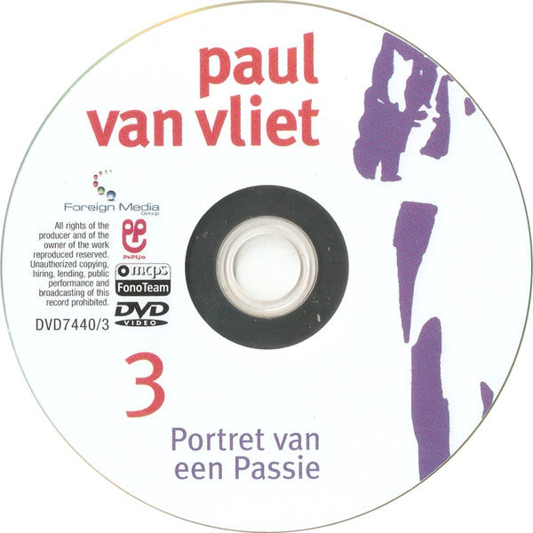 Paul van Vliet (2) : In De Optocht Door De Tijd (3xDVD-V)
