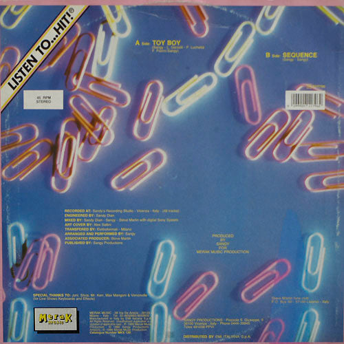 Steve Martin : Toy Boy (12")
