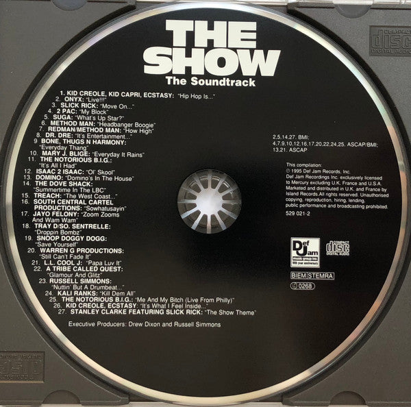 Various : The Show (Original Soundtrack) (CD, Comp)