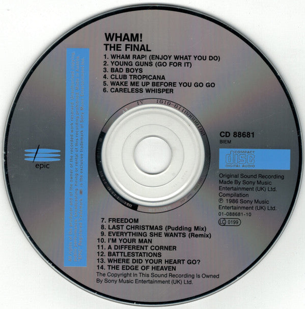 Wham! : The Final (CD, Comp, RE)