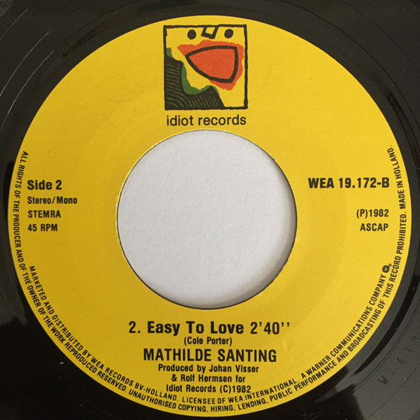 Mathilde Santing : You Took Advantage Of Me (7")