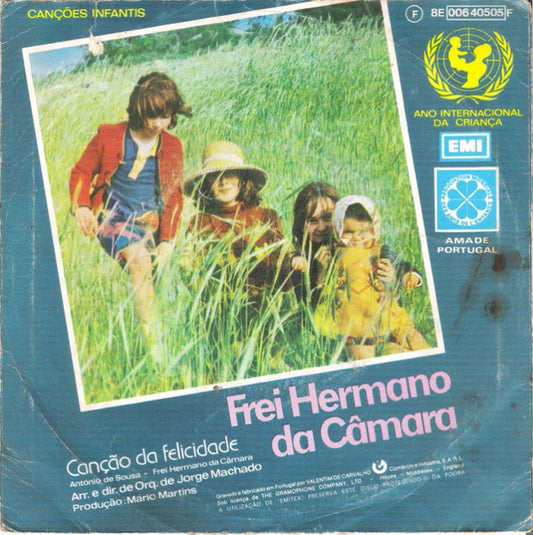 Frei Hermano Da Câmara : Menina Do Laço Branco / Canção Da Felicidade (7", Single)