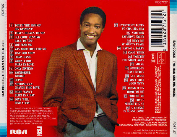 Sam Cooke : The Man And His Music (CD, Comp, RM)