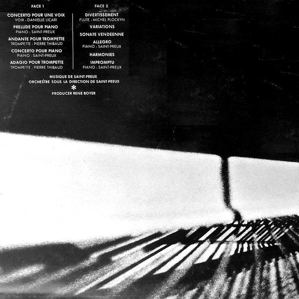 Saint-Preux : Concerto (LP, Album)