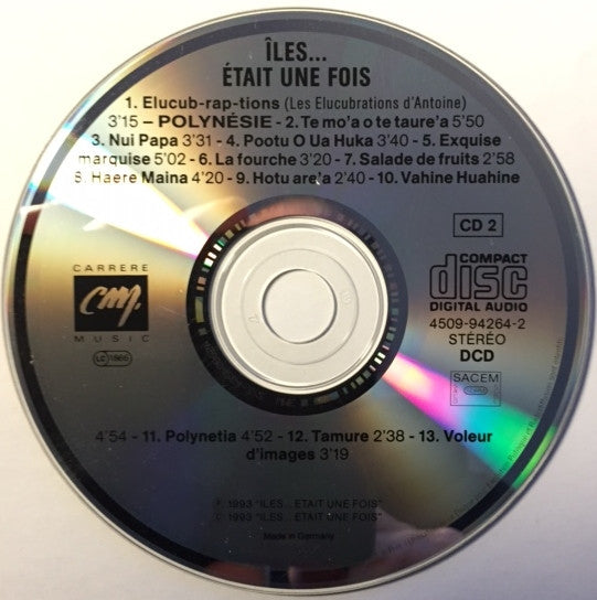 Antoine (2) : Iles... Etait Une Fois - Musiques Du Tour Du Monde / 1 (2xCD, Comp)