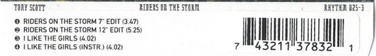 Tony Scott : Riders On The Storm (CD, Maxi)