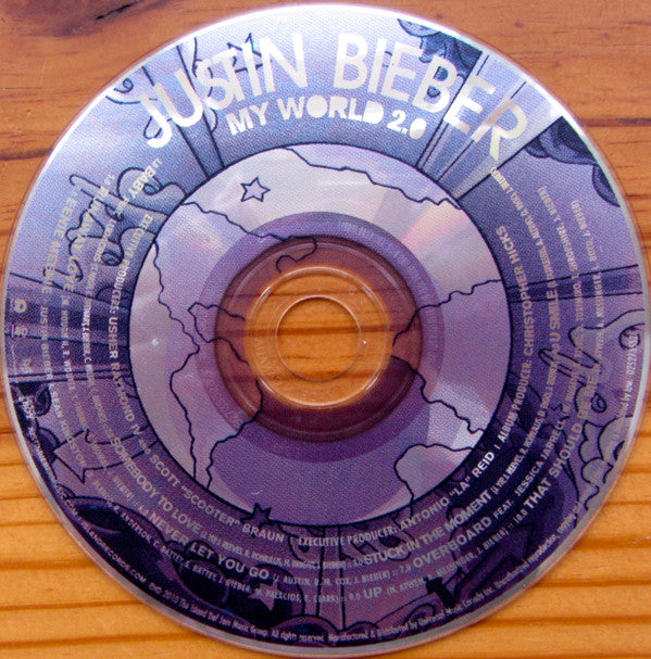 Justin Bieber : My World 2.0 (CD, Album)