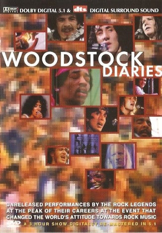 Various : Woodstock Diaries (DVD, RM, PAL, Zon)
