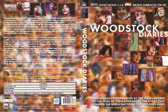 Various : Woodstock Diaries (DVD, RM, PAL, Zon)