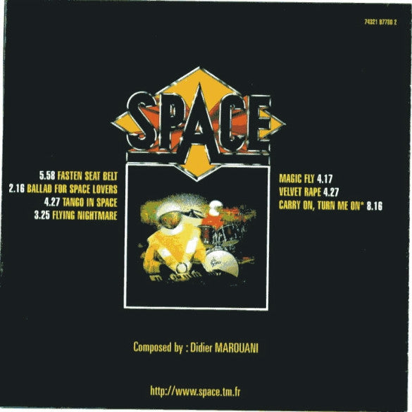 Didier Marouani & Space : Magic Fly (CD, Album, RE, RM)