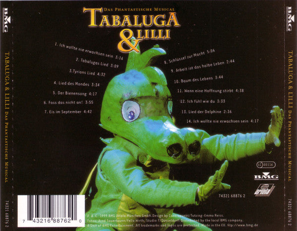 Various : Tabaluga & Lilli (Das Phantastische Musical) (CD, Album)