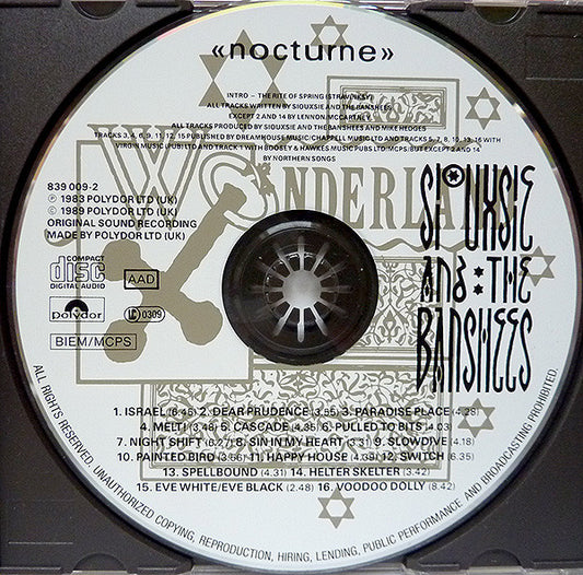 Siouxsie & The Banshees : Nocturne (CD, Album, RE, RP)