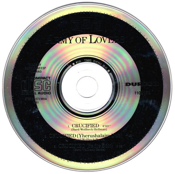 Army Of Lovers : Crucified (CD, Maxi, M/Print)