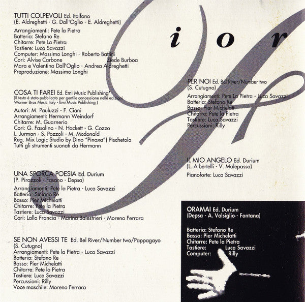 Fiordaliso : I Grandi Successi (...E Adesso Voglio La Luna) (CD, Album)