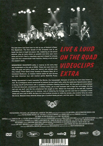 Peter Pan Speedrock : Speedfreak Manifesto (DVD-V)