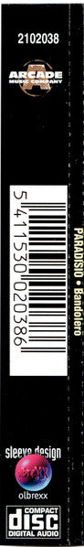 Paradisio : Bandolero (CD, Maxi, Red)