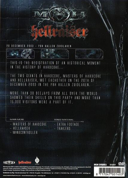 Various : Masters Of Hardcore vs. Hellraiser - The Rise Of Underground Forces (DVD-V)