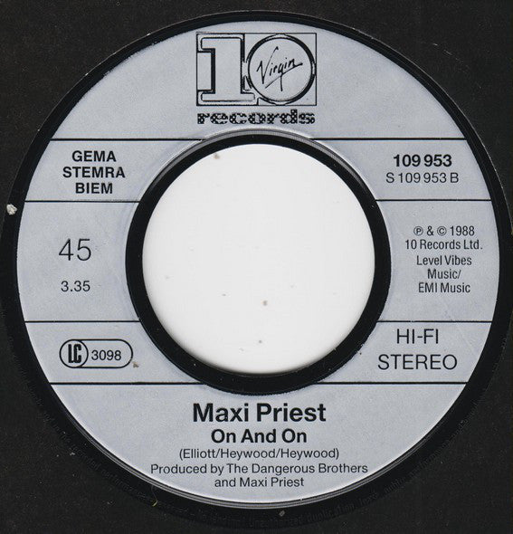 Maxi Priest : Wild World (7", Single)