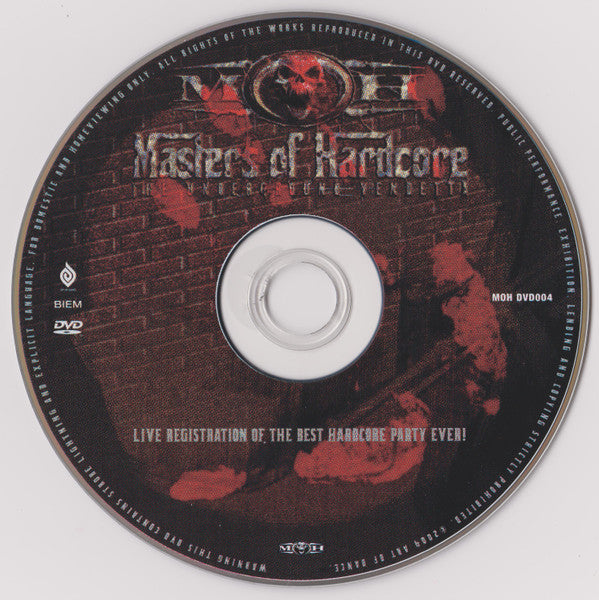 Various : Masters Of Hardcore - The Underground Vendetta (DVD)