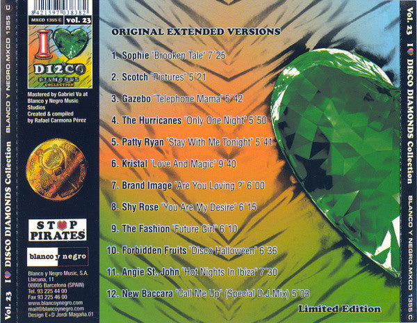 Various : I Love Disco Diamonds Collection Vol. 23 (CD, Comp, Ltd)