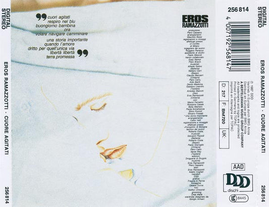 Eros Ramazzotti : Cuori Agitati (CD, Album)