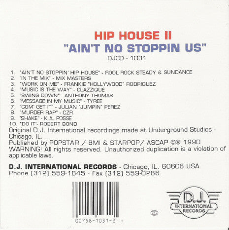 Various : Hip House 2 (CD, Comp)