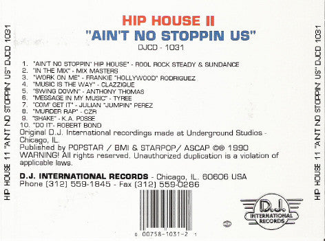 Various : Hip House 2 (CD, Comp)